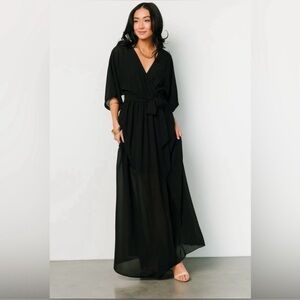 Baltic Born Black Maxi Dress